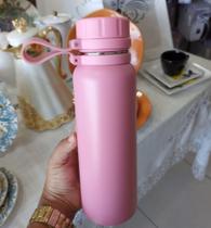 Garrafa térmica inox 650 ml, revestimento em silicone, várias cores - Lyor Garrafa térmica inox 650 ml, revestimento em silicone, várias cores - Lyor