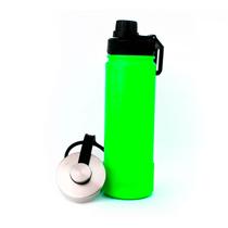 Garrafa Térmica Inox 650ml com Tampa Esportiva e Capa Garrafa Térmica Inox 650ml com Tampa Esportiva e Capa