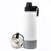Garrafa Térmica Inox 650ml com Tampa Esportiva e Capa Garrafa Térmica Inox 650ml com Tampa Esportiva e Capa
