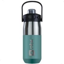Garrafa Térmica Inox 750ml Água Fria Quente Ntk Isomax Verde