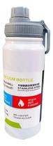 Garrafa Térmica Inox 800Ml - Academia, Água Quente/ - Branco