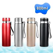 Garrafa Térmica Inox 800Ml Vedação Garrafa Térmica Inox 800Ml Vedação