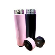 Garrafa Térmica Inox a Vácuo Termômetro Display Led 500 ML Garrafa Térmica Inox a Vácuo Termômetro Display Led 500 ML