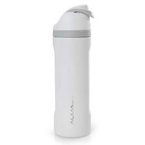 Garrafa Térmica Inox Academia 800ml Aya Branca Alma Genius Garrafa Térmica Inox Academia 800ml Aya Branca Alma Genius