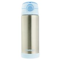 Garrafa Térmica Inox Aço Escovado 400ml Infantil Pimpolho