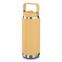 Garrafa Térmica Inox Amarela 900ml - Design Moderno e Sem Vazamentos para Seu Dia a Dia Garrafa Térmica Inox Amarela 900ml - Design Moderno e Sem Vazamentos para Seu Dia a Dia