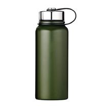 Garrafa Térmica Inox C Capa 600ML Verde