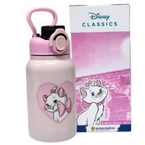 Garrafa Térmica Inox Click 500Ml Gatinha Marie Zona Criativa