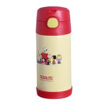 Garrafa Térmica Inox CLICK Com Canudo SNOOPY E AMIGOS ZC Garrafa Térmica Inox CLICK Com Canudo SNOOPY E AMIGOS ZC