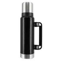 Garrafa térmica inox com alça esmaltada ppsiricone 1,2 lt Garrafa térmica inox com alça esmaltada ppsiricone 1,2 lt