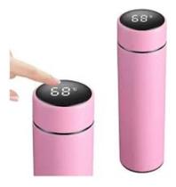 Garrafa Térmica Inox Com Termômetro Digital Visor Led 500ml