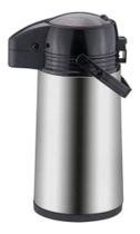 Garrafa Térmica Inox De Pressão 1.9 Lt Café Quente Chimarrão