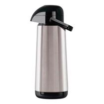 Garrafa Térmica Inóx De Pressão Air Pot New Para Café Chá 1L Garrafa Térmica Inóx De Pressão Air Pot New Para Café Chá 1L