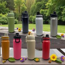 Garrafa Térmica Inox Esportiva 600ml Alta Qualidade e Praticidade Garrafa Térmica Inox Esportiva 600ml Alta Qualidade e Praticidade