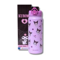 Garrafa Térmica Inox Galaxy c/ Alça Kuromi 650ml - Zona Criativa Garrafa Térmica Inox Galaxy c/ Alça Kuromi 650ml - Zona Criativa