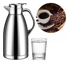 Garrafa Térmica Inox Gatilho Café Da Manhã Mesa Leite 2litro Garrafa Térmica Inox Gatilho Café Da Manhã Mesa Leite 2litro