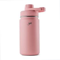 Garrafa Térmica Inox Get Colors 350ml Rosa Claro Infantil Escola