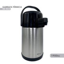 Garrafa Térmica Inox para Café, Água Quente Chá 1,9 Litros