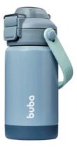 Garrafa Térmica Inox Parede Dupla Bico Ou Canudo 360ml Azul Buba Garrafa Térmica Inox Parede Dupla Bico Ou Canudo 360ml Azul Buba