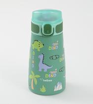 Garrafa Térmica Inox Parede Dupla Dino 3D 350ml Twi