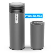 Garrafa Térmica Inox - Philips AWP2755 - 2 em 1 (Garrafa + Copo) - 700ml - Para Café, Água e Sopas - Original Com NF