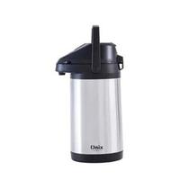 Garrafa térmica inox premium Onix cafe agua cha quente Paramount 1,3 litros