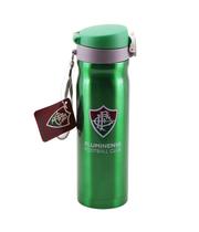 Garrafa Térmica Inox Pressão 450 Ml - Fluminense
