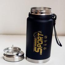 Garrafa Térmica Inox Sport Com Alça 600ml Pronto Entrega