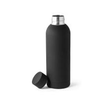 Garrafa Térmica Inox Squeeze 550ml Treino Academia Isolamento á Vácuo Preto Garrafa Térmica Inox Squeeze 550ml Treino Academia Isolamento á Vácuo Preto