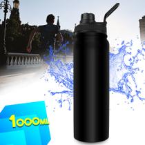Garrafa Térmica Inoxidável 1L Conserva Bebida Quente ou Fria 070