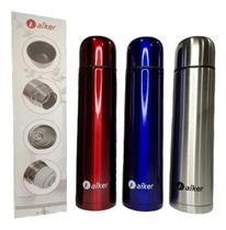 Garrafa Térmica Inquebrável Aço Inox 1 Litro Quente E Frio Garrafa Térmica Inquebrável Aço Inox 1 Litro Quente E Frio