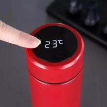 Garrafa térmica inteligente com indicador e sensor de temperatura led