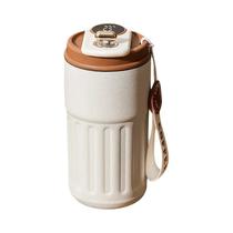 Garrafa Térmica Inteligente De 450ml Com Display, Caneca De Café Em Aço Inoxidável, Copo Térmico