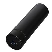 Garrafa Térmica Inteligente Indicador Sensor Temperatura Preto