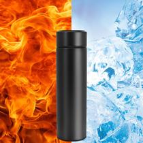 Garrafa Térmica Inteligente Inox com Medidor de Temperatura Visor Led a Vácuo 500ml