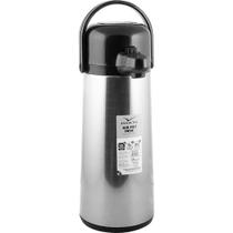 Garrafa Térmica Invicta 1,8 Litro Aço Inoxidável Ampola De Vidro 196 Mm X 147 Mm X 385 Mm Alça Garrafa Térmica Invicta 1,8 Litro Aço Inoxidável Ampola De Vidro 196 Mm X 147 Mm X 385 Mm Alça