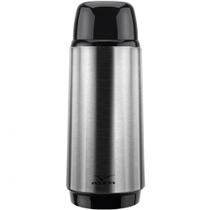 Garrafa Térmica Invicta Singulare 1L Rolha Inox com Ampola de Vidro Garrafa Térmica Invicta Singulare 1L Rolha Inox com Ampola de Vidro