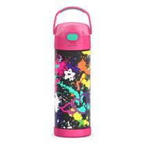 Garrafa Térmica Isolada a Vácuo Thermos Funtainer 473ml - Estampa Graffiti Girl