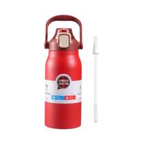 Garrafa Térmica Isolada De Aço Inoxidável Grande De 1700ml Com Canudo Caneca De Viagem Presente Para