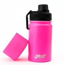 Garrafa Térmica Kids 350ml Rosa - Oba Térmic - OBA TERMIC