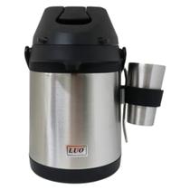 Garrafa Termica Luo LU-4992 - 2.5L + Copo Matero + Bomba Garrafa Termica Luo LU-4992 - 2.5L + Copo Matero + Bomba