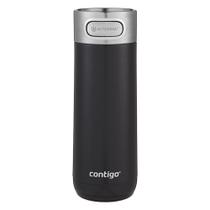 Garrafa Térmica Luxe Autoseal Preta 473ml Contigo Garrafa Térmica Luxe Autoseal Preta 473ml Contigo