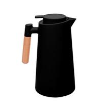 Garrafa Térmica Lyor Escandinávia De Plástico Preta 1L Garrafa Térmica Lyor Escandinávia De Plástico Preta 1L