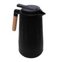 Garrafa Térmica Lyor New Unique 1L Preta Plástico