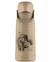 Garrafa Térmica Magic Pump 1,8L Decorada Cavalos - Termolar