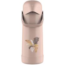Garrafa térmica magic pump 1l nude floral termolar 8790nfl Garrafa térmica magic pump 1l nude floral termolar 8790nfl
