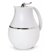 Garrafa Térmica Marsala Branca Termopro 1 Litro - Marcamix Garrafa Térmica Marsala Branca Termopro 1 Litro - Marcamix