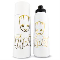Garrafa Térmica Marvel Groot 1 Litro Inoxidável Resistente Garrafa Térmica Marvel Groot 1 Litro Inoxidável Resistente