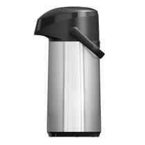 Garrafa Térmica Massima Inox 1,8L Com Ampola Em Vidro