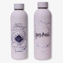 Garrafa Térmica Max 500ML Harry Potter Mapa do Maroto Hogwarts - Aço Inox - Parede Dupla - Zona Criativa - 10073539